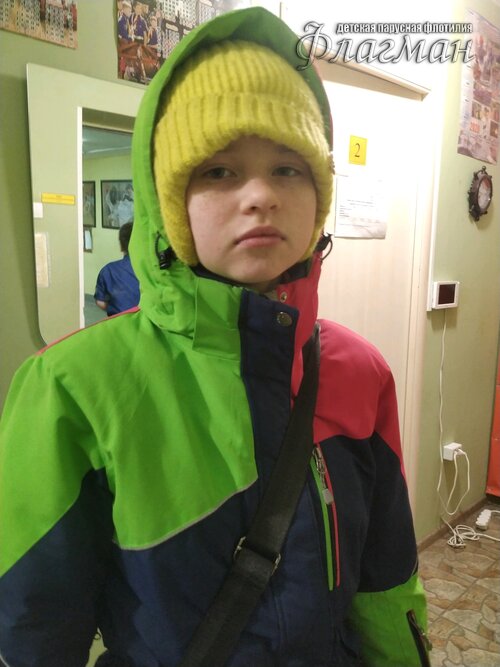 Занятиях в детском клубе «Флагман»